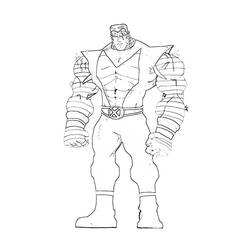 Coloring page: Colossus (Superheroes) #82907 - Free Printable Coloring Pages
