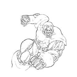 Coloring page: Colossus (Superheroes) #82908 - Free Printable Coloring Pages