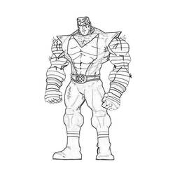 Coloring page: Colossus (Superheroes) #82913 - Free Printable Coloring Pages