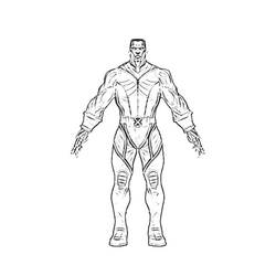 Coloring page: Colossus (Superheroes) #82914 - Free Printable Coloring Pages