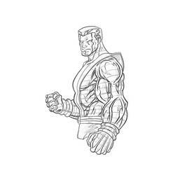 Coloring page: Colossus (Superheroes) #82916 - Free Printable Coloring Pages