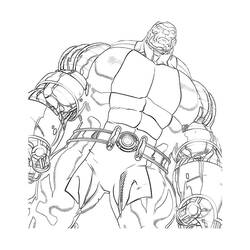 Coloring page: Colossus (Superheroes) #82926 - Free Printable Coloring Pages