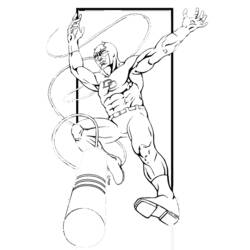 Coloring page: Daredevil (Superheroes) #78206 - Free Printable Coloring Pages