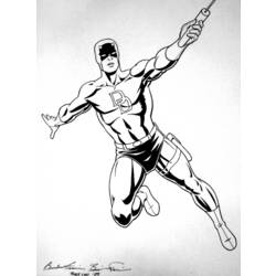 Coloring page: Daredevil (Superheroes) #78223 - Free Printable Coloring Pages