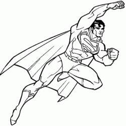 Coloring page: DC Comics Super Heroes (Superheroes) #80114 - Free Printable Coloring Pages