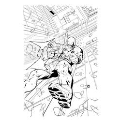 Coloring page: Deadpool (Superheroes) #82835 - Free Printable Coloring Pages