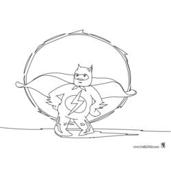 Coloring page: Flash (Superheroes) #83380 - Free Printable Coloring Pages