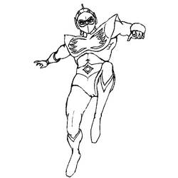 Coloring page: Goldorak (Superheroes) #77229 - Free Printable Coloring Pages