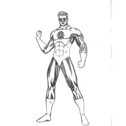 Coloring page: Green Lantern (Superheroes) #81291 - Free Printable Coloring Pages