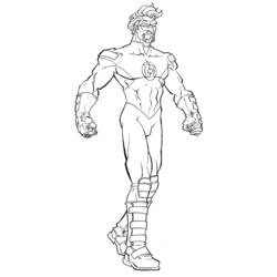 Coloring page: Green Lantern (Superheroes) #81298 - Free Printable Coloring Pages
