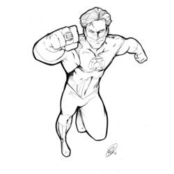 Coloring page: Green Lantern (Superheroes) #81341 - Free Printable Coloring Pages