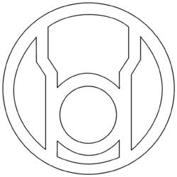 Coloring pages: Green Lantern - Free Printable Coloring Pages