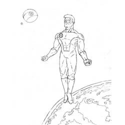 Coloring page: Green Lantern (Superheroes) #81400 - Free Printable Coloring Pages