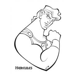 Coloring page: Hercules (Superheroes) #84149 - Free Printable Coloring Pages