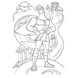 Coloring page: Hercules (Superheroes) #84157 - Free Printable Coloring Pages