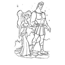 Coloring page: Hercules (Superheroes) #84168 - Free Printable Coloring Pages