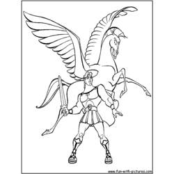 Coloring page: Hercules (Superheroes) #84178 - Free Printable Coloring Pages