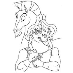 Coloring page: Hercules (Superheroes) #84182 - Free Printable Coloring Pages