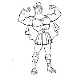 Coloring page: Hercules (Superheroes) #84217 - Free Printable Coloring Pages