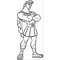 Coloring page: Hercules (Superheroes) #84224 - Free Printable Coloring Pages