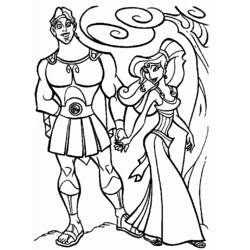 Coloring page: Hercules (Superheroes) #84285 - Free Printable Coloring Pages