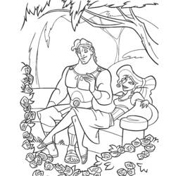 Coloring page: Hercules (Superheroes) #84288 - Free Printable Coloring Pages