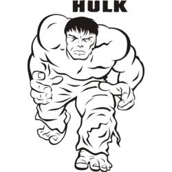 Coloring page: Hulk (Superheroes) #79005 - Free Printable Coloring Pages