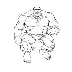 Coloring page: Hulk (Superheroes) #79008 - Free Printable Coloring Pages