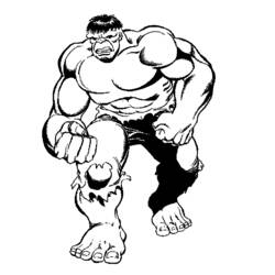 Coloring page: Hulk (Superheroes) #79009 - Free Printable Coloring Pages