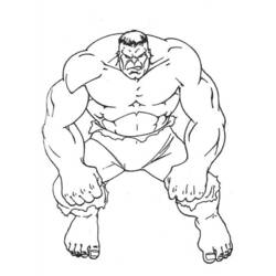 Coloring page: Hulk (Superheroes) #79010 - Free Printable Coloring Pages