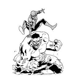 Coloring page: Hulk (Superheroes) #79032 - Free Printable Coloring Pages