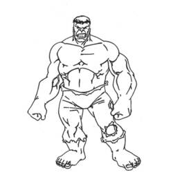 Coloring page: Hulk (Superheroes) #79069 - Free Printable Coloring Pages