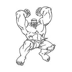 Coloring page: Hulk (Superheroes) #79072 - Free Printable Coloring Pages