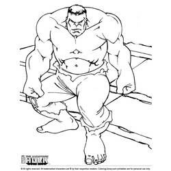 Coloring page: Hulk (Superheroes) #79098 - Free Printable Coloring Pages