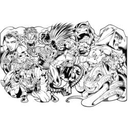 Coloring page: Marvel Super Heroes (Superheroes) #79593 - Free Printable Coloring Pages