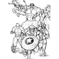 Coloring page: Marvel Super Heroes (Superheroes) #79612 - Free Printable Coloring Pages