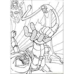 Coloring page: Mr. Fantastic (Superheroes) #84741 - Free Printable Coloring Pages