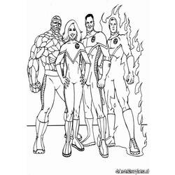 Coloring page: Mr. Fantastic (Superheroes) #84817 - Free Printable Coloring Pages