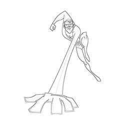 Coloring pages: Plastic Man - Free Printable Coloring Pages