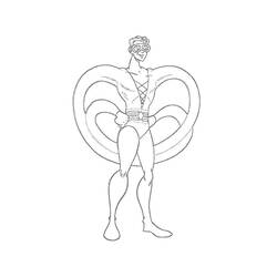 Coloring page: Plastic Man (Superheroes) #83427 - Free Printable Coloring Pages