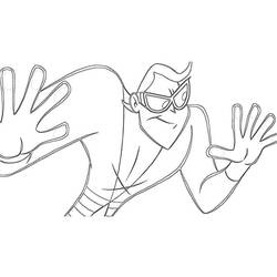 Coloring page: Plastic Man (Superheroes) #83429 - Free Printable Coloring Pages
