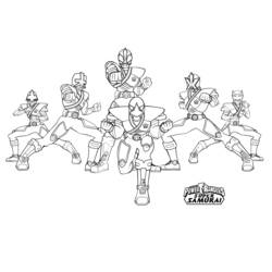 Coloring page: Power Rangers (Superheroes) #49968 - Free Printable Coloring Pages