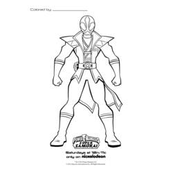Coloring page: Power Rangers (Superheroes) #49989 - Free Printable Coloring Pages