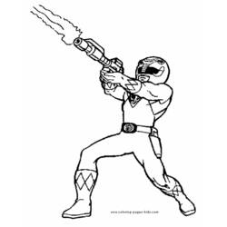 Coloring page: Power Rangers (Superheroes) #50005 - Free Printable Coloring Pages