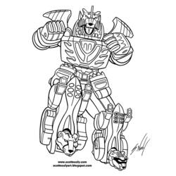Coloring page: Power Rangers (Superheroes) #50022 - Free Printable Coloring Pages