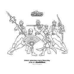 Coloring page: Power Rangers (Superheroes) #50040 - Free Printable Coloring Pages
