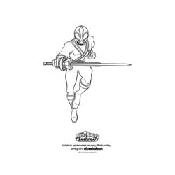 Coloring page: Power Rangers (Superheroes) #50048 - Free Printable Coloring Pages