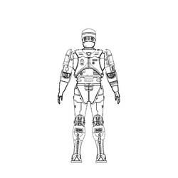 Coloring page: Robocop (Superheroes) #71402 - Free Printable Coloring Pages