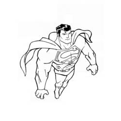 Coloring page: Superman (Superheroes) #83639 - Free Printable Coloring Pages
