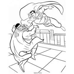 Coloring page: Superman (Superheroes) #83704 - Free Printable Coloring Pages